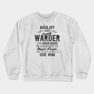 Crazy Warder (Dark) Crewneck Sweatshirt